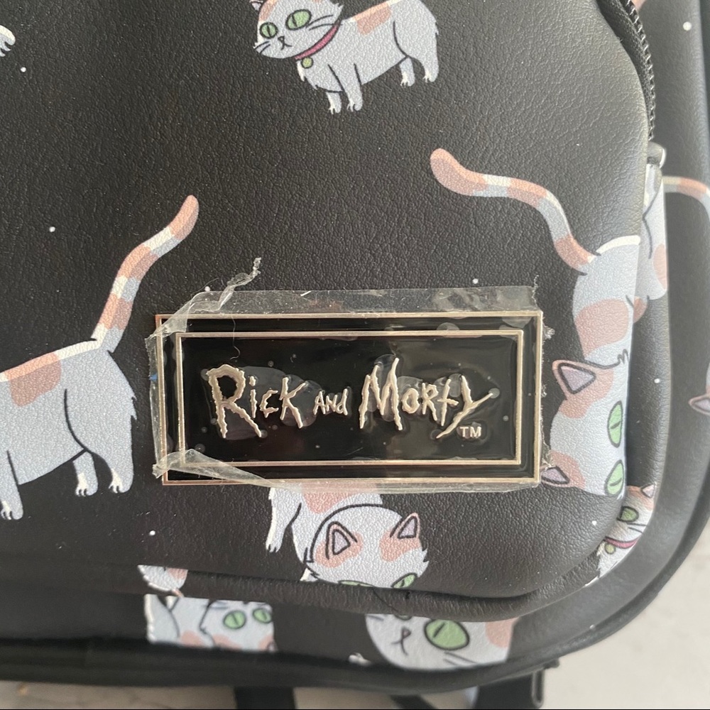 NWT Rick & Morty Schrodinger's Cats Mini Backpack - Picture 4 of 10
